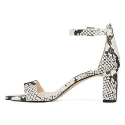 Nine West Pruce Ankle Strap Block Heel Sandals 5 Nine West Pruce Ankle Strap Block Heel Sandals