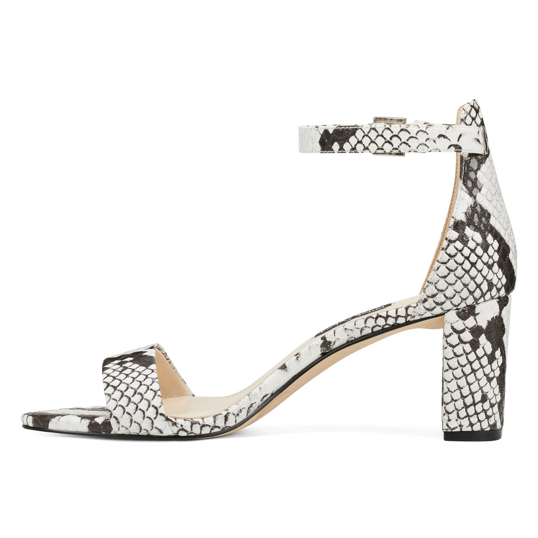 Nine West Pruce Ankle Strap Block Heel Sandals Nine West Pruce Ankle Strap Block Heel Sandals