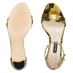 Nine West Heels Pruce Ankle Strap Block Heel Sandals 13 Nine West Heels Pruce Ankle Strap Block Heel Sandals