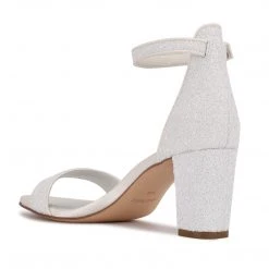 Nine West Pruce Ankle Strap Block Heel Sandals