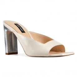 Nine West Heels Pyper Heeled Slide Sandals