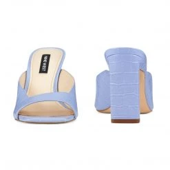 Nine West Heels Pyper Heeled Slide Sandals