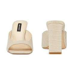 Nine West Heels Pyper Heeled Slide Sandals