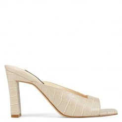 Nine West Heels Pyper Heeled Slide Sandals