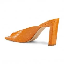 Nine West Pyper Heeled Slide Sandals Heels