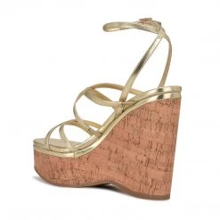 Nine West Y2K Revival Rachal Wedge Sandals