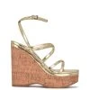 Nine West Y2K Revival Rachal Wedge Sandals