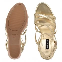 Nine West Y2K Revival Rachal Wedge Sandals