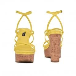 Nine West Y2K Revival Rachal Wedge Sandals