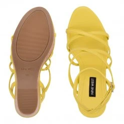 Nine West Y2K Revival Rachal Wedge Sandals