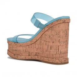 Nine West New Rapps Platform Wedge Sandals