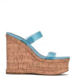 Nine West New Rapps Platform Wedge Sandals