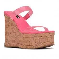 Nine West Rapps Platform Wedge Sandals