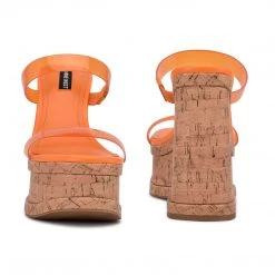 Nine West Rapps Platform Wedge Sandals New 10 Nine West Rapps Platform Wedge Sandals New