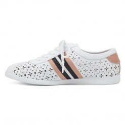 Nine West Flats Raven Lace Up Sneakers