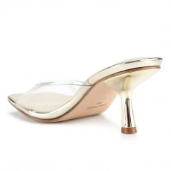 Nine West Raylen Heeled Slide Sandals New 9 Nine West Raylen Heeled Slide Sandals New