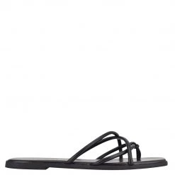 Nine West Razi Flat Slide Sandals Fun Flats