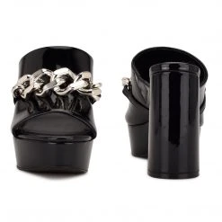Nine West Relee Platform Slide Sandals Y2K Revival