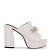 Nine West Relee Platform Slide Sandals Y2K Revival