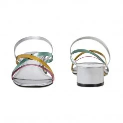 Nine West Remy Block Heel Sandals Color Pop