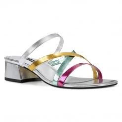 Nine West Remy Block Heel Sandals Color Pop