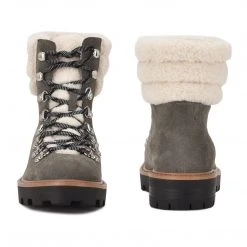 Nine West Rima Combat Lug Sole Booties Shoes