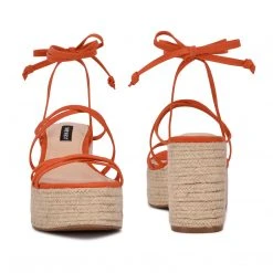 Nine West Riplee Ankle Wrap Platform Sandals