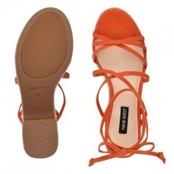 Nine West Riplee Ankle Wrap Platform Sandals