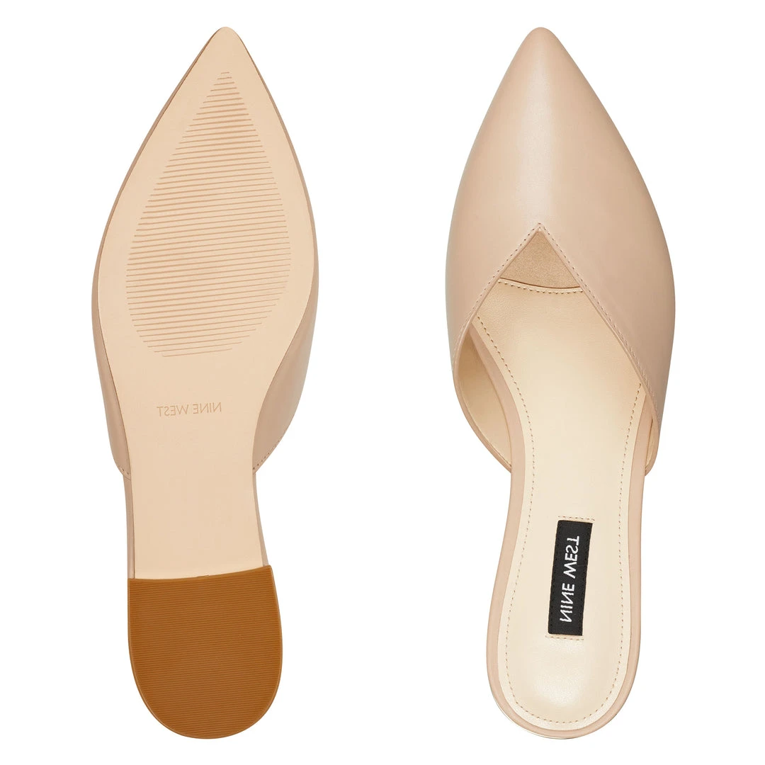 Nine West Mules & Slides Risha Casual Flat Mules 8 Nine West Mules & Slides Risha Casual Flat Mules