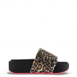 Nine West Rize Platform Slide Sandals High Impact Platforms