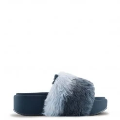 Nine West Rize Platform Slide Sandals