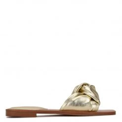 Nine West Rosey Flat Slide Sandals