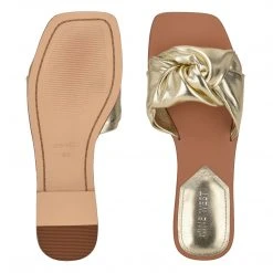 Nine West Rosey Flat Slide Sandals