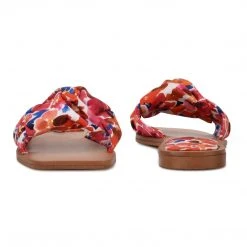 Nine West Color Pop Rosey Flat Slide Sandals