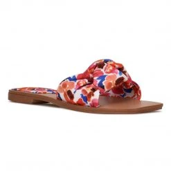Nine West Color Pop Rosey Flat Slide Sandals