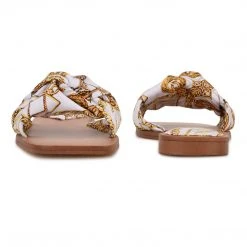 Nine West Shoes Rosey Flat Slide Sandals 10 Nine West Shoes Rosey Flat Slide Sandals