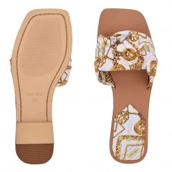 Nine West Shoes Rosey Flat Slide Sandals 11 Nine West Shoes Rosey Flat Slide Sandals