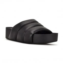 Nine West New Sants Platform Slide Sandals