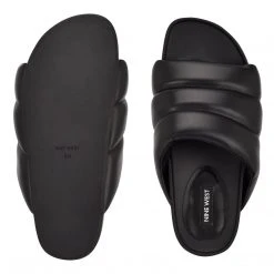 Nine West New Sants Platform Slide Sandals 9 Nine West New Sants Platform Slide Sandals