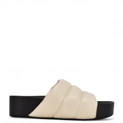 Nine West Sants Platform Slide Sandals