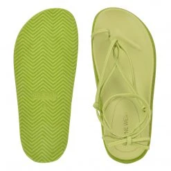 Nine West Sarest Ankle Wrap Flat Sandals