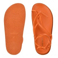 Nine West Sarest Ankle Wrap Flat Sandals