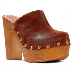 Nine West Savy Heeled Clog Mules