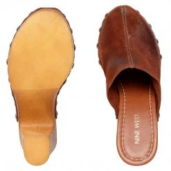 Nine West Savy Heeled Clog Mules