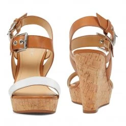 Nine West Weave Got You Scarlett Wedge Sandals 6 Nine West Weave Got You Scarlett Wedge Sandals