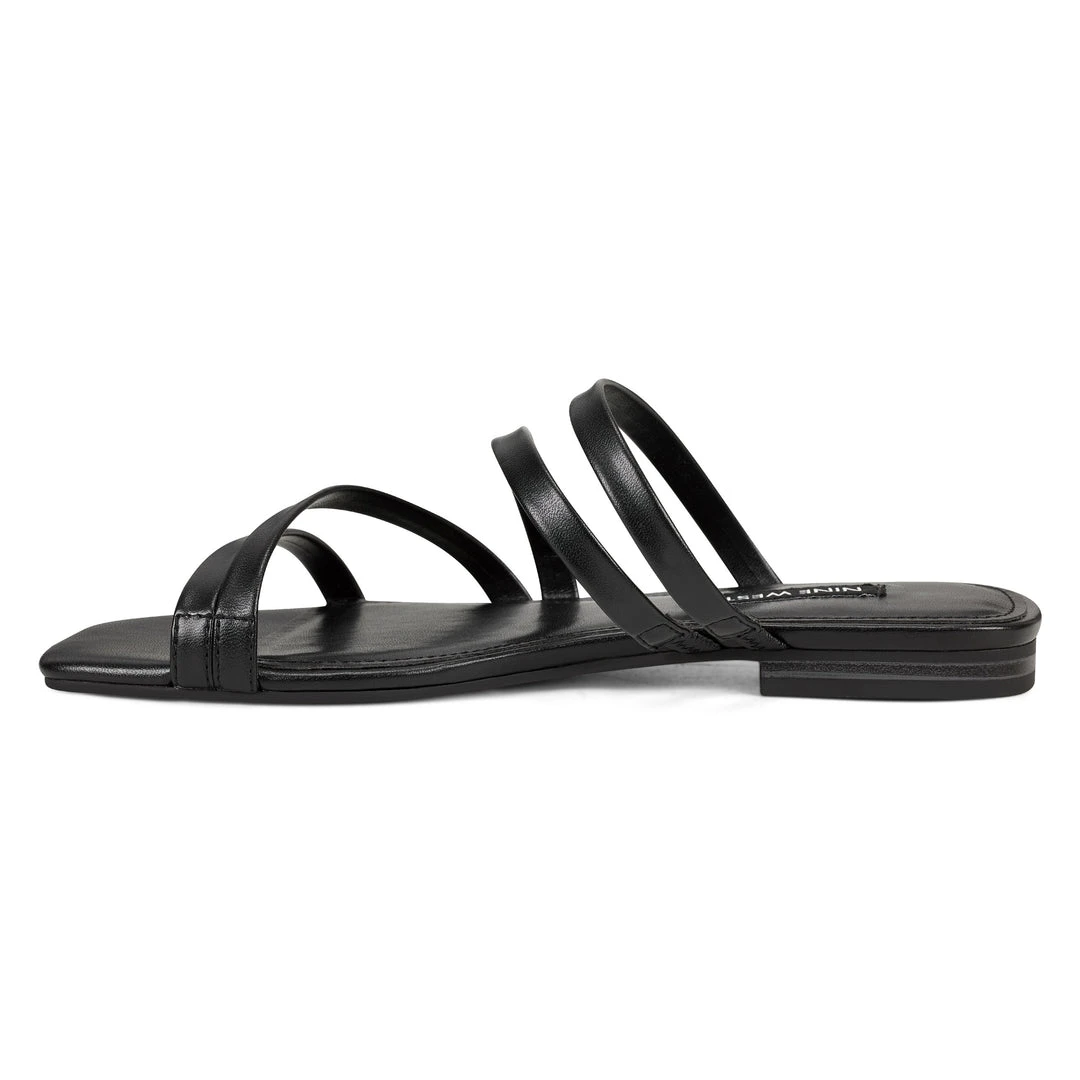 Nine West Sean Flat Slide Sandals Mules & Slides Nine West Sean Flat Slide Sandals Mules & Slides