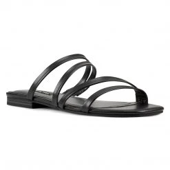 Nine West Sean Flat Slide Sandals Mules & Slides