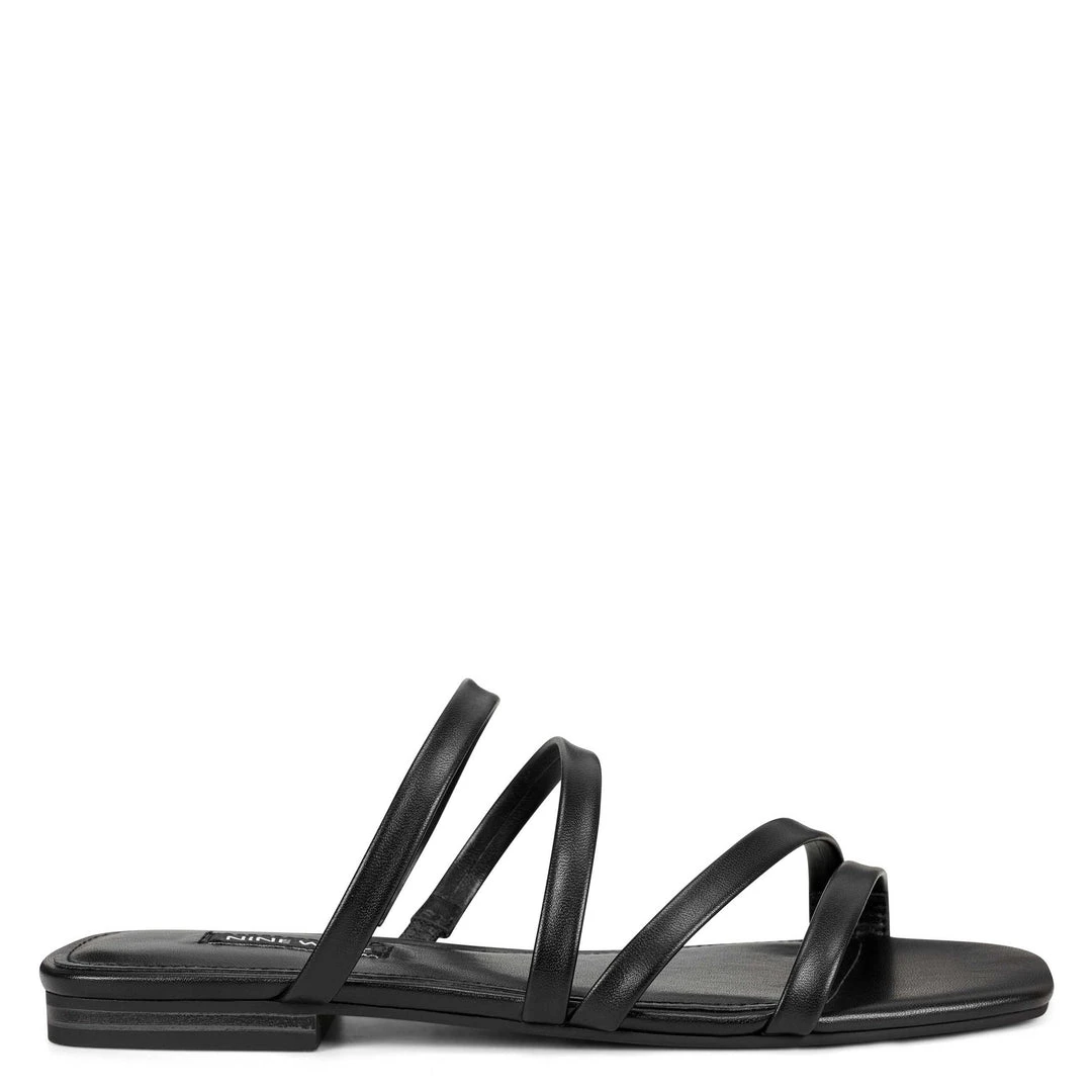 Nine West Sean Flat Slide Sandals Mules & Slides Nine West Sean Flat Slide Sandals Mules & Slides