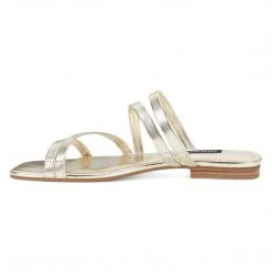 Nine West Sean Flat Slide Sandals 11 Nine West Sean Flat Slide Sandals