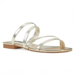Nine West Sean Flat Slide Sandals